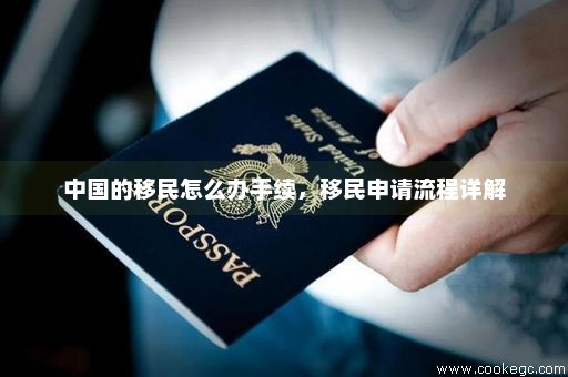 中国的移民怎么办手续，移民申请流程详解